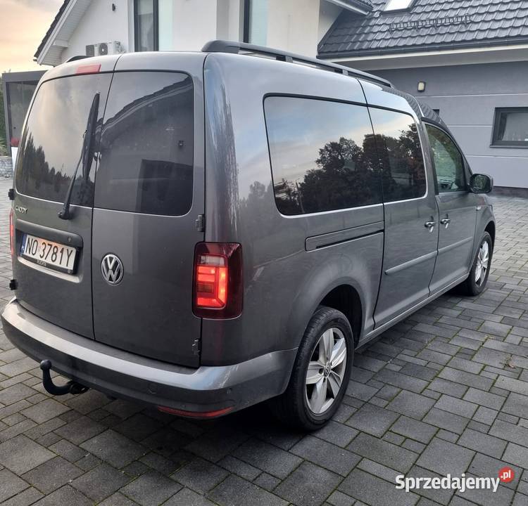 Volkswagen Caddy DSG 7 osób BEZWYPADKOWY Salon Laskowiec