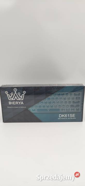 Klawiatura Mechaniczna Dierya DK61SE 60 Brown Ząbki
