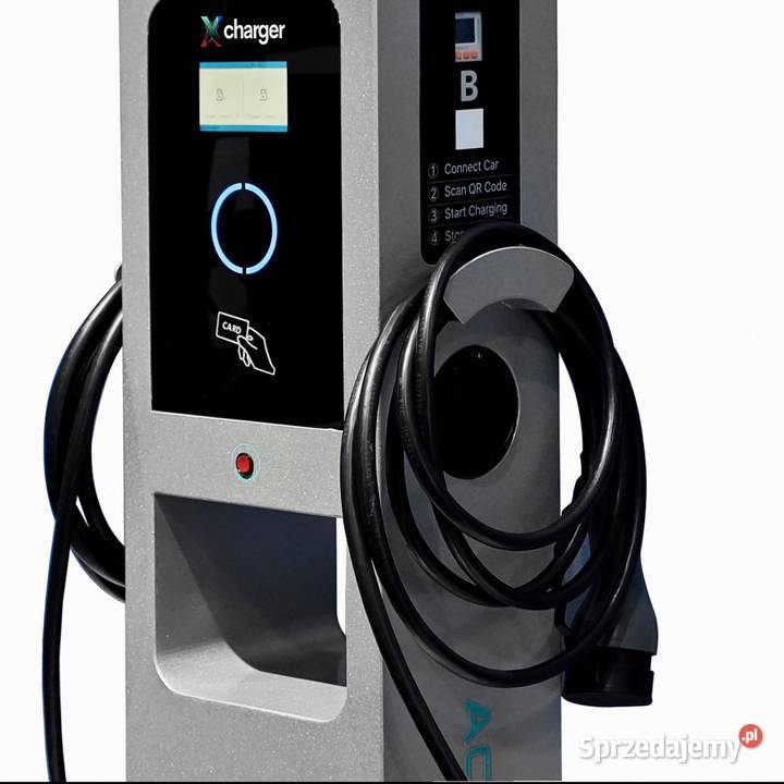 Komercyjna stacja ładowania 2x22kW Ładowarki samochodowe mazowieckie Góra Kalwaria sprzedam