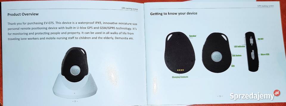 Lokalizator GSMGPS Smart Tracker dziecka i Gliwice