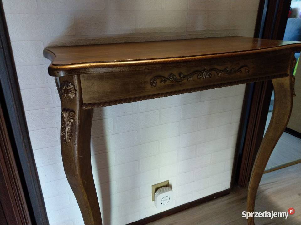 Stylowa konsola stolik do przedpokoju łazienki Supraśl