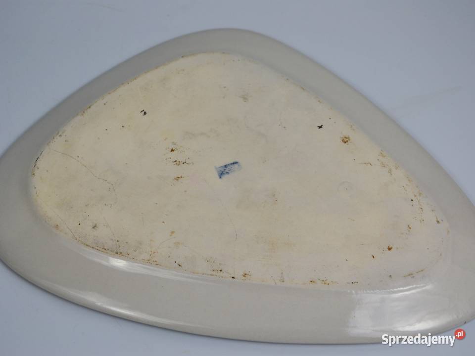 Patera art deco Zsolnay Trk Jnos Węgry lata 60te