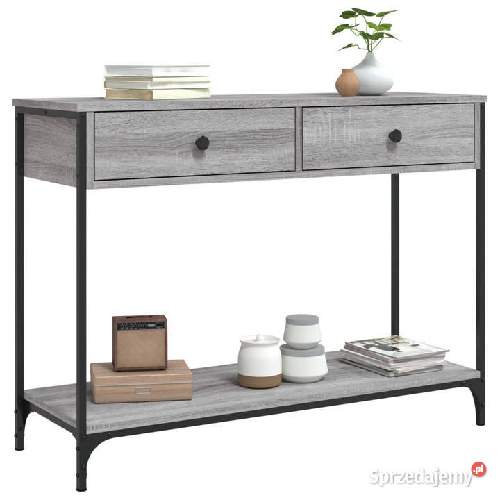 Stolik konsolowy szary dąb sonoma 100x345x75 sprzedam