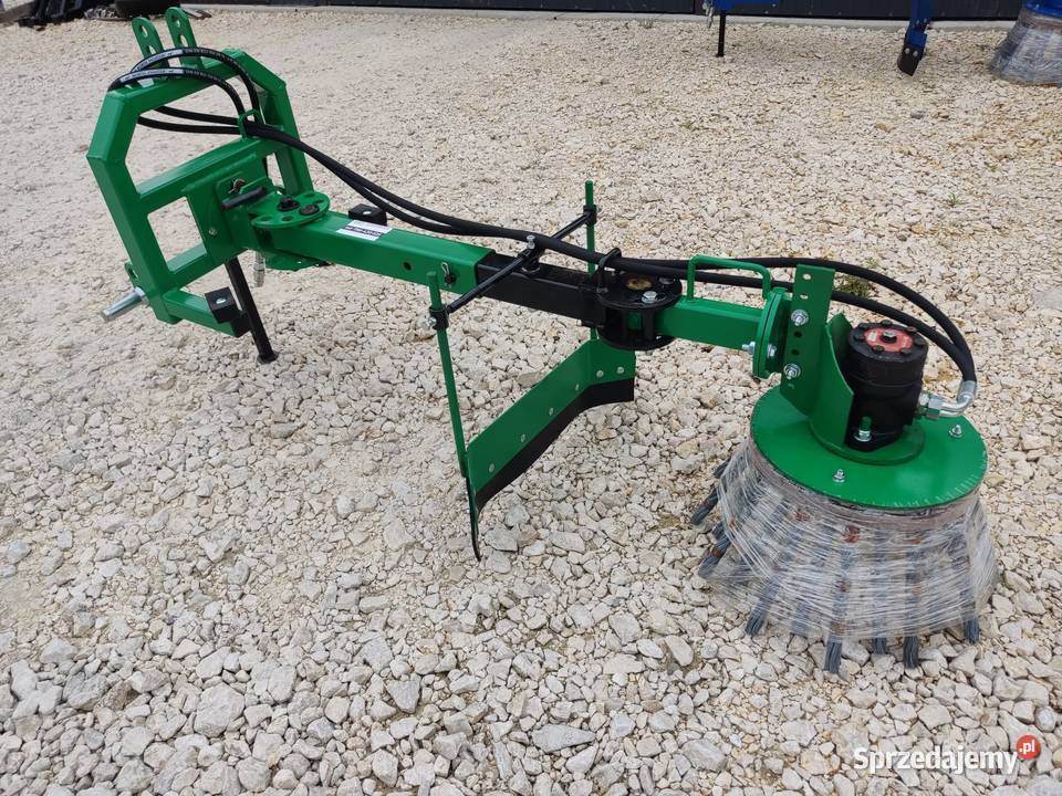 Szczotka stalowa odchwaszczacz hydrauliczny do