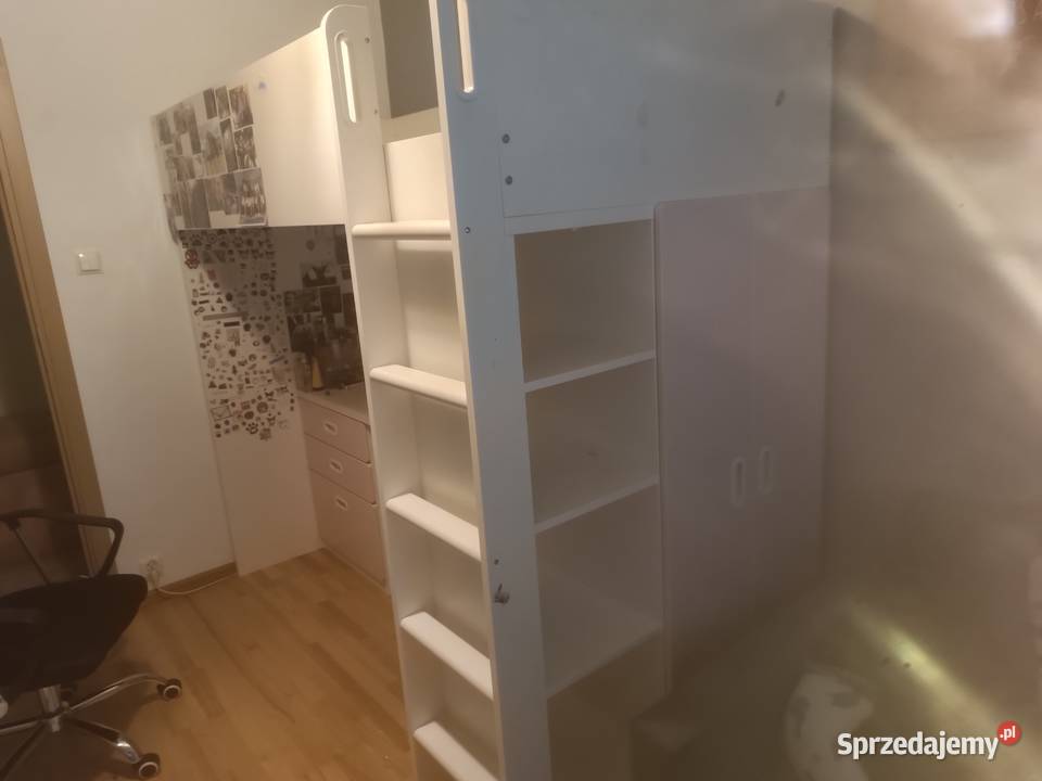 Łóżko piętrowe IKEA z biurkiem biurko szafa Biurka śląskie Częstochowa