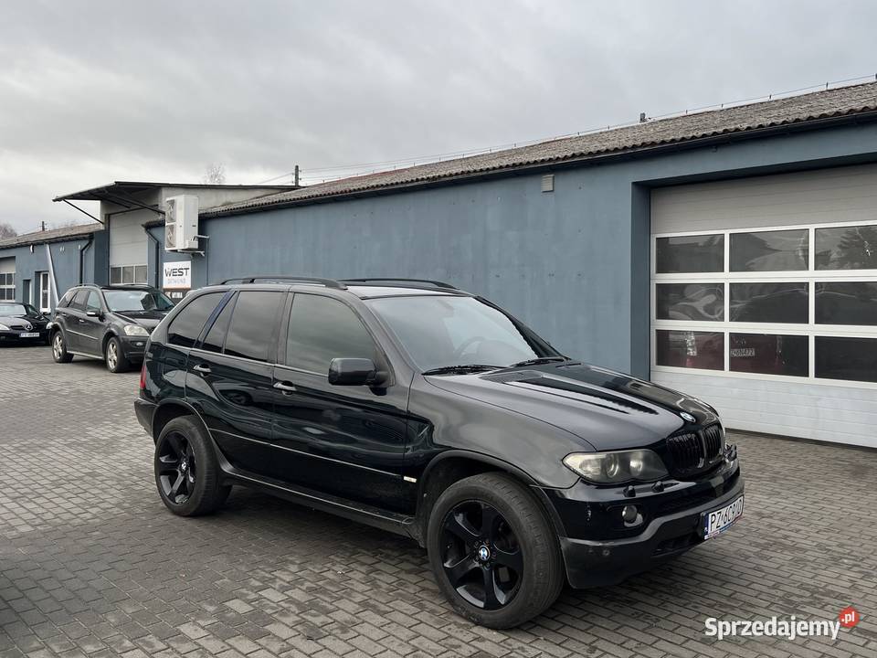 BMW X5 PoLift 30d M57 Skóry Android gniazdo USB wielkopolskie Wronki