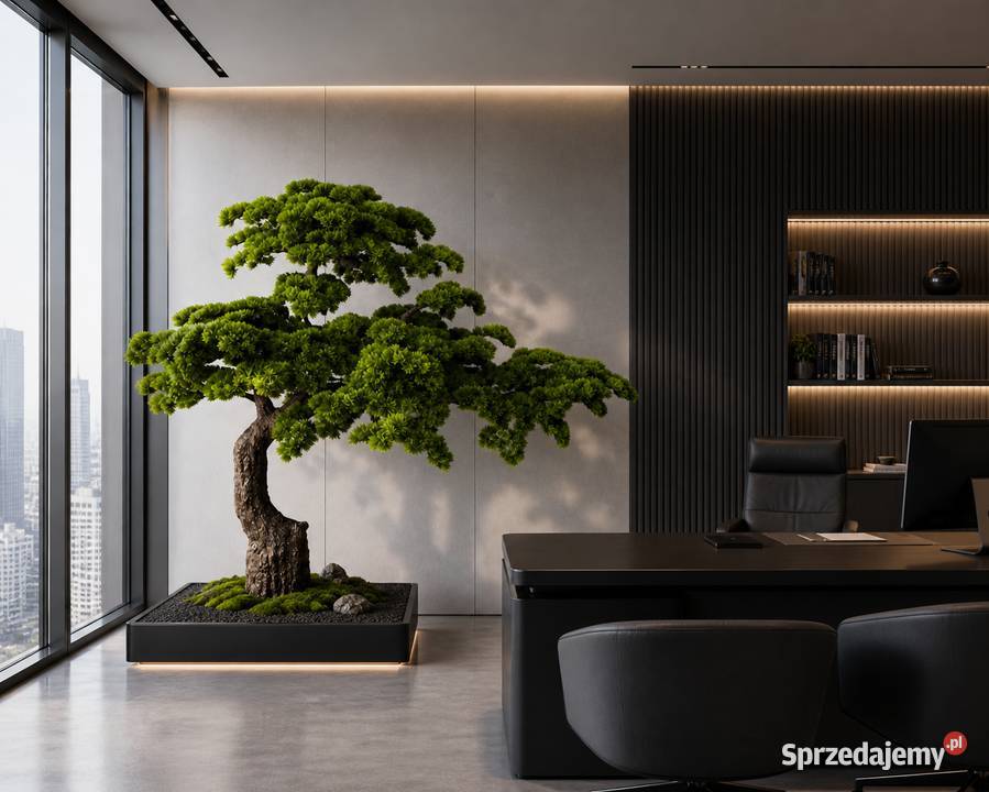 Sztuczne drzewko bonsai 165 x 200 nowoczesna Golkowice sprzedam