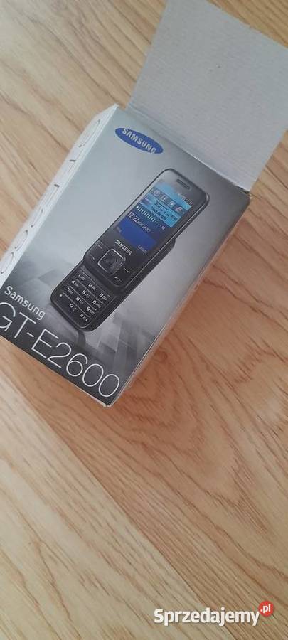 Samsung GT E 2600 łódzkie Łódź