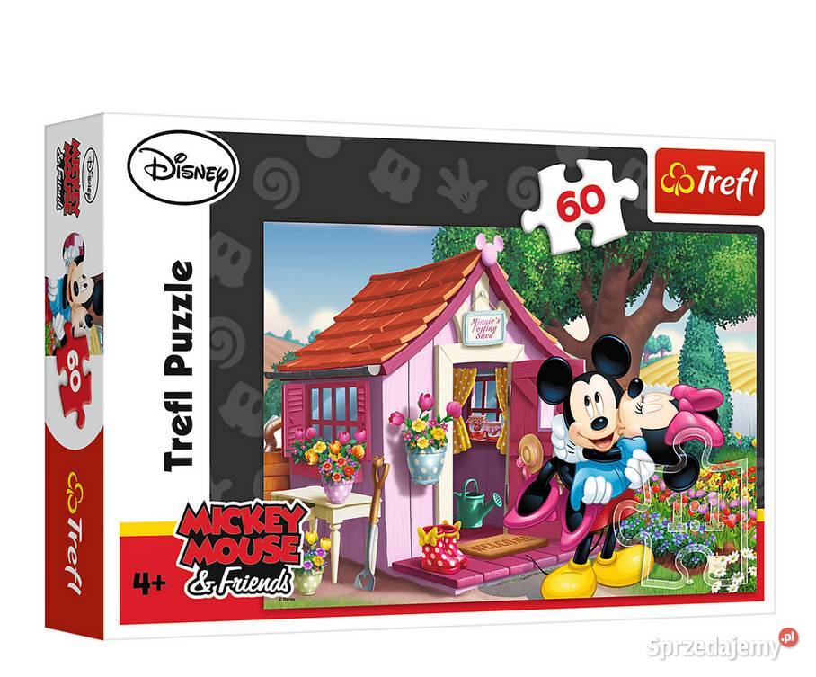 Myszka Miki i Przyjaciele 60 el Puzzle Trefl Szczecin