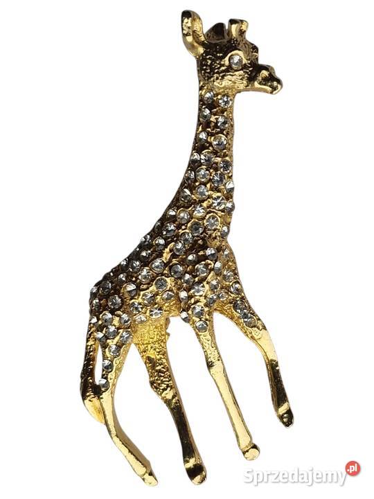 VINTAGE BROSZKA ŻYRAFA SYGNOWANA BW Butler and