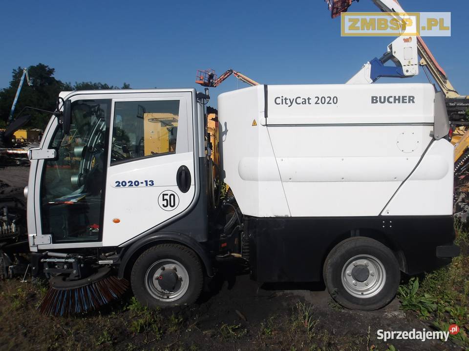 Kompaktowa zamiatarka miejska Bucher CityCat automatyczna Pleszew sprzedam