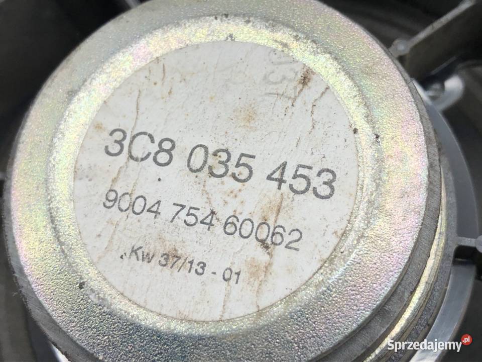 GŁOŚNIKI KOMPLET VW PASSAT B7 3C8035453 Sprzęt audio fabryczny