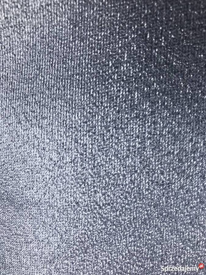 Tkanina brokatowa srebrna Pozostałe śląskie Sosnowiec