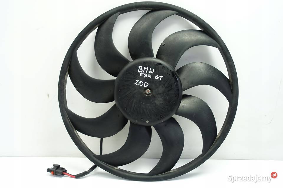 BMW 3 GT F34 WENTYLATOR CHŁODNICY wiatrak ORYG Rudka