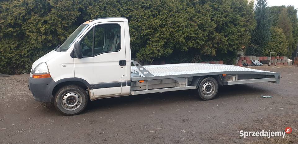 Renault master DMC 35t ład17t z przyczepą DMC 7t ASR (kontrola trakcji) Cięcina