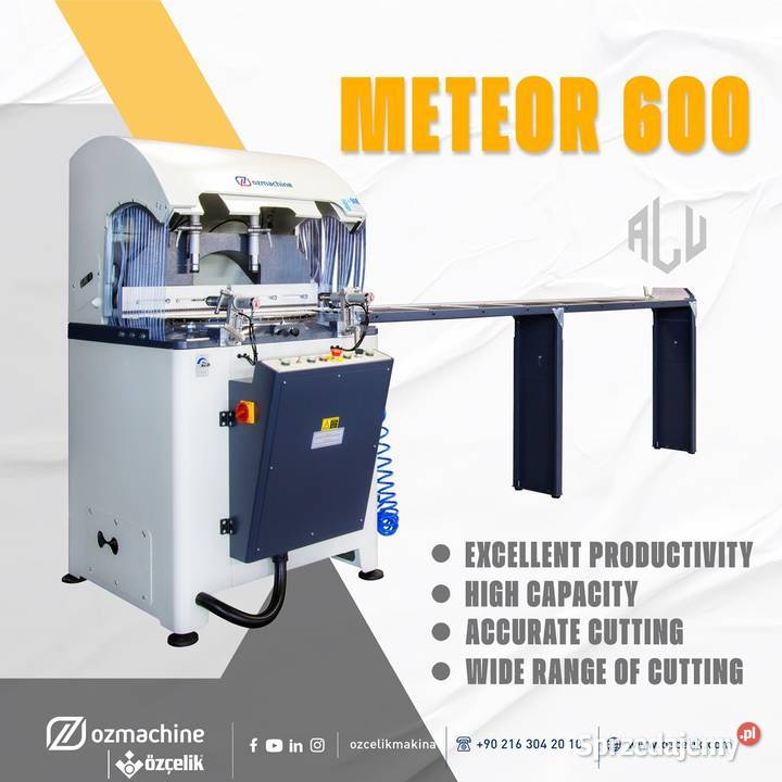 Piła atomatyczna jednogłowicowa METEOR I600 Obodowo