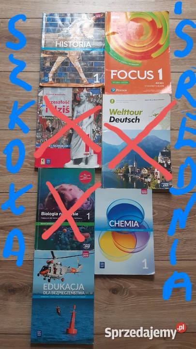 KSIĄŻKI Szkoła Średnia świętokrzyskie Końskie