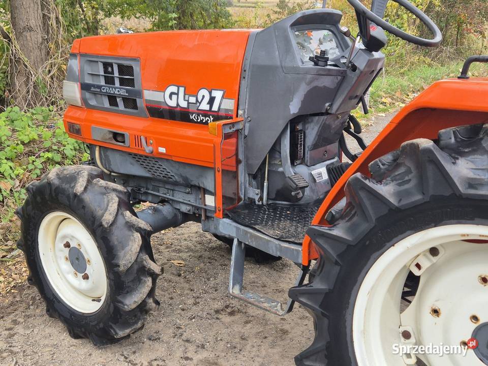Traktorek traktor KUBOTA GL27D 27 44 Wspomaganie Ciągniki dolnośląskie Małuszyn sprzedam
