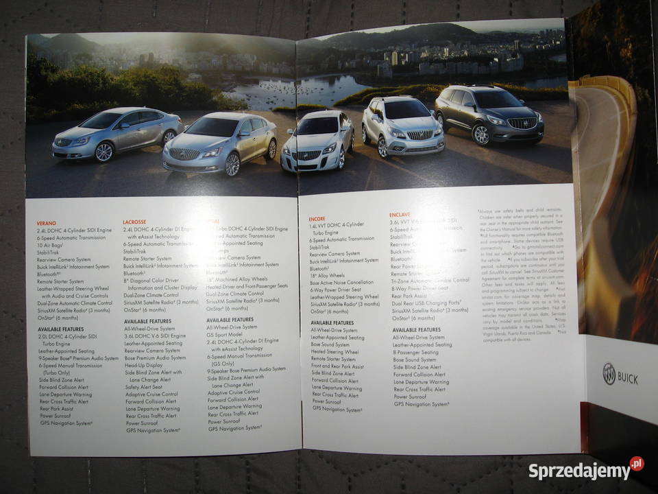 Buick 2013 prospekt katalog pomorskie Kępice