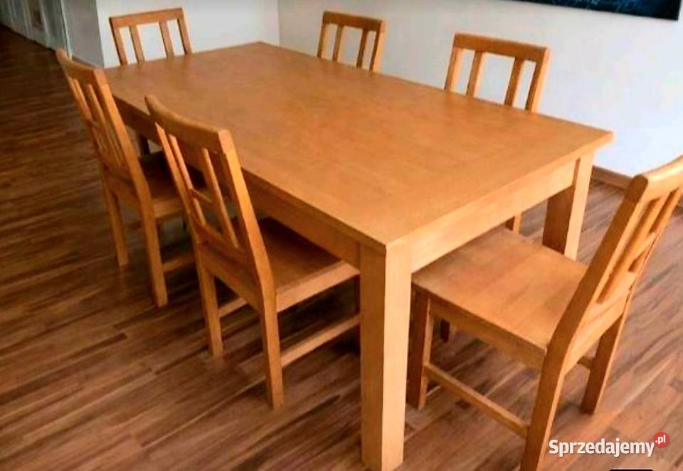 Stół duży z szufladami do jadalni 180 x 90 Łomianki