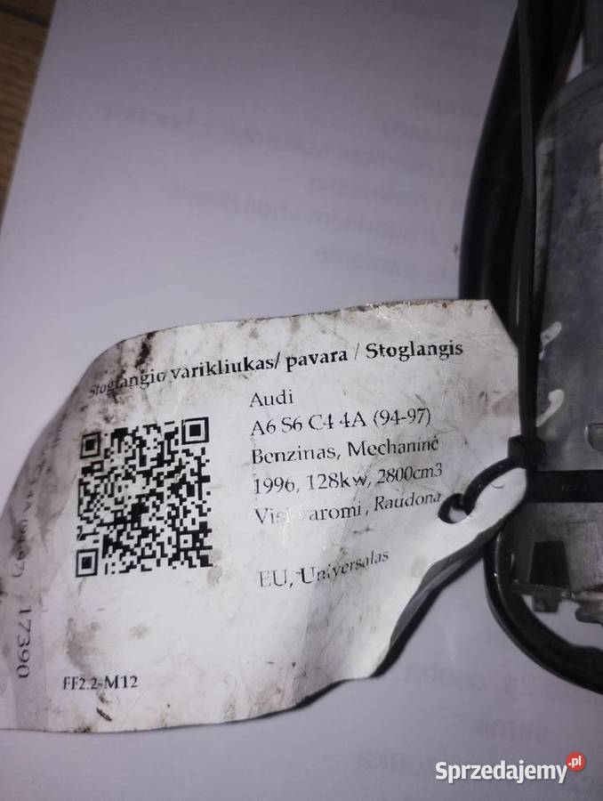Silniczek szyberdachu Audi A6 c4 Sierosław