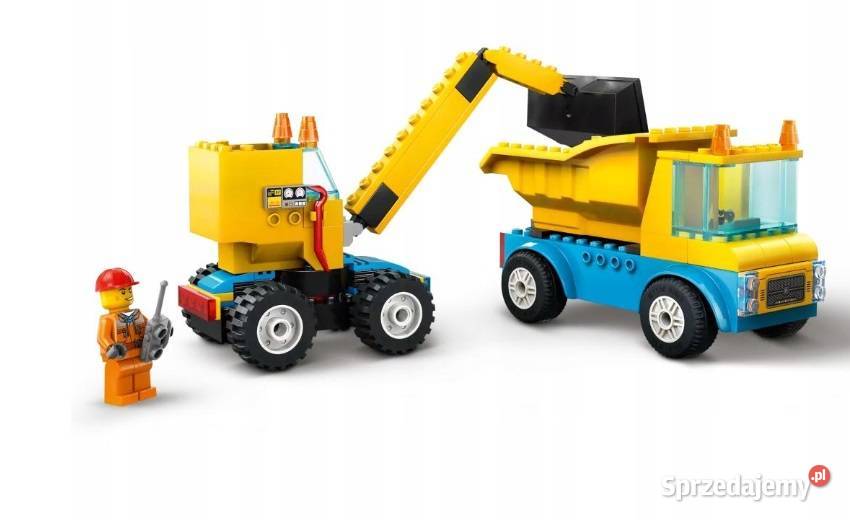LEGO City 60391 Ciężarówki i dźwig z kulą wielkopolskie Poznań