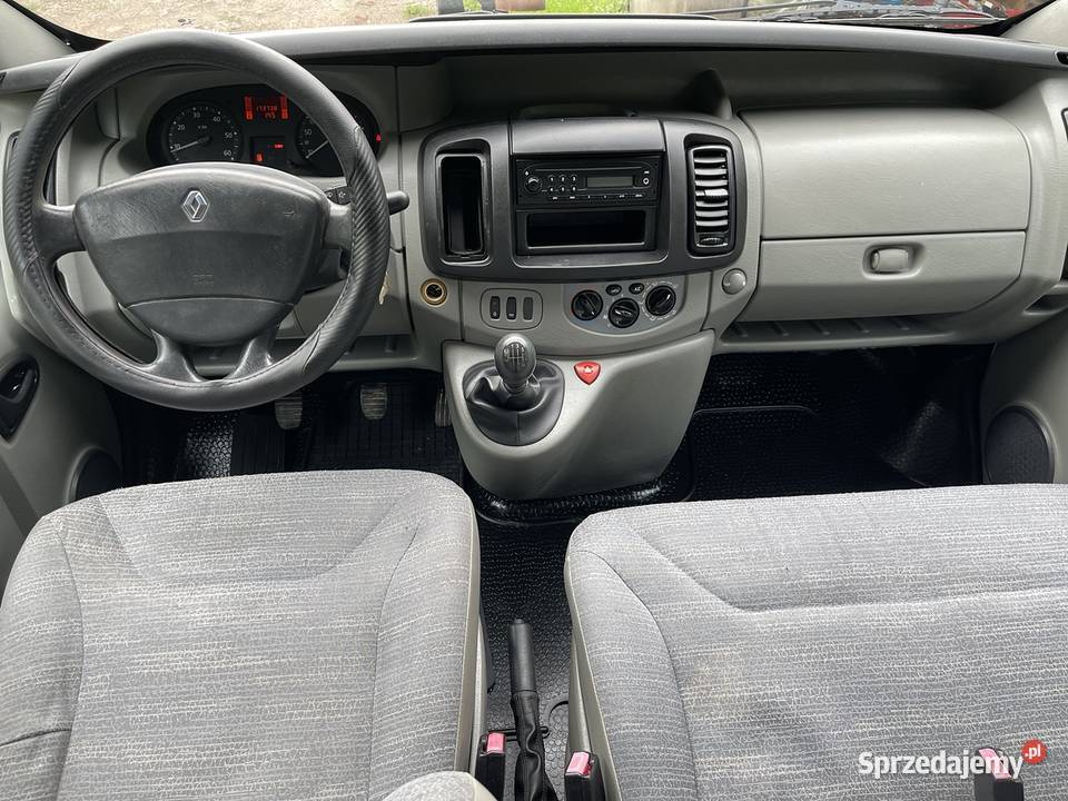 2009 Renault trafic long l2h1 175000 6 osobowy Rok produkcji 2009 mazowieckie Płock