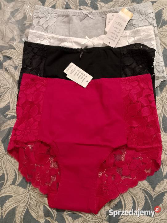 Majtki damskie bawełniane wysoki stan 4XL Częstochowa