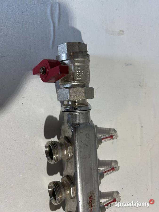 Rozdzielacz podłogówki uponor nierdzewka zawór małopolskie sprzedam