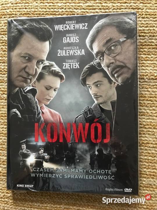Konwój dvd z Gajosem Więckiewiczem folia Warszawa