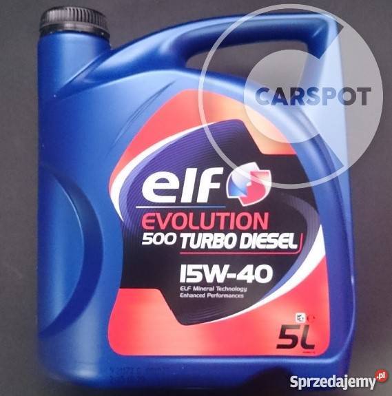 Olej ELF Turbo Diesel 15w40 5L Rybarzowice Rybarzowice