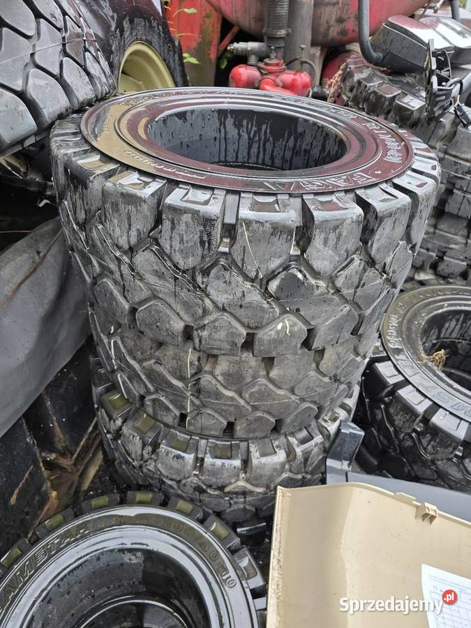 Opony pełnelane do wózkawózków Do maszyn budowlanych Motoryzacja
