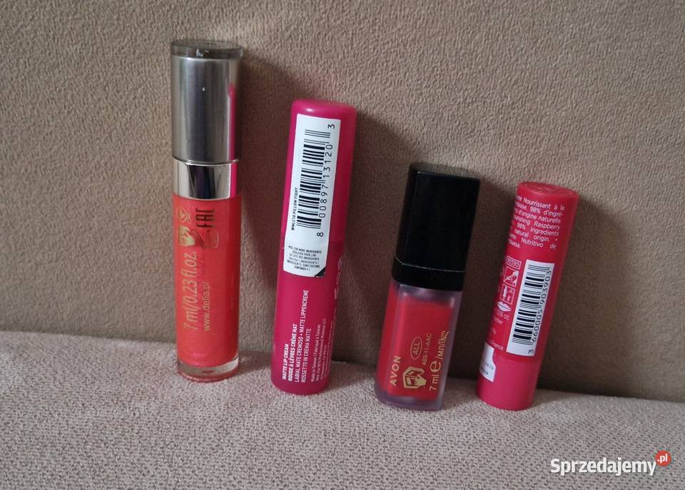 Avon nyx delia yves rocher dp ust czerwony Kraków sprzedam