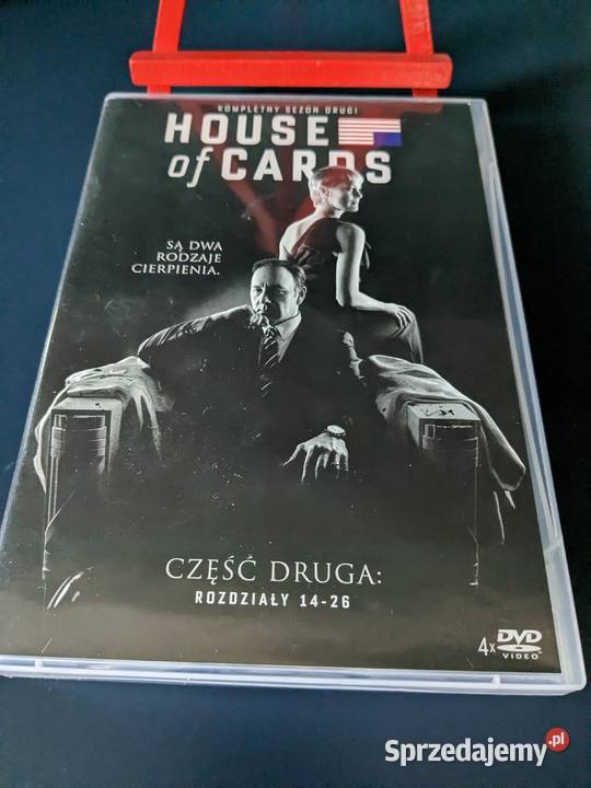 Serial House Of Cards Sezon 2 4DVD 13odcinków mazowieckie Warszawa sprzedam