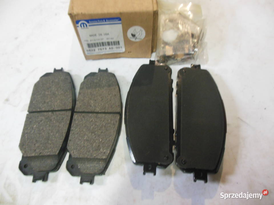 KLOCKI HAMULCOWE 68227573AD PRZÓD PRZEDNIE Klocki hamulcowe Kozy