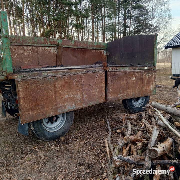 Przyczepa d50 wywrotka