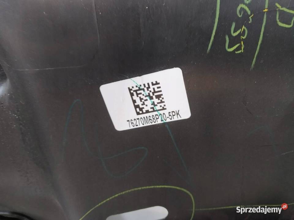 TAPICERKA BOCZEK BAGAŻNIKA PRAWY TYŁ Suzuki