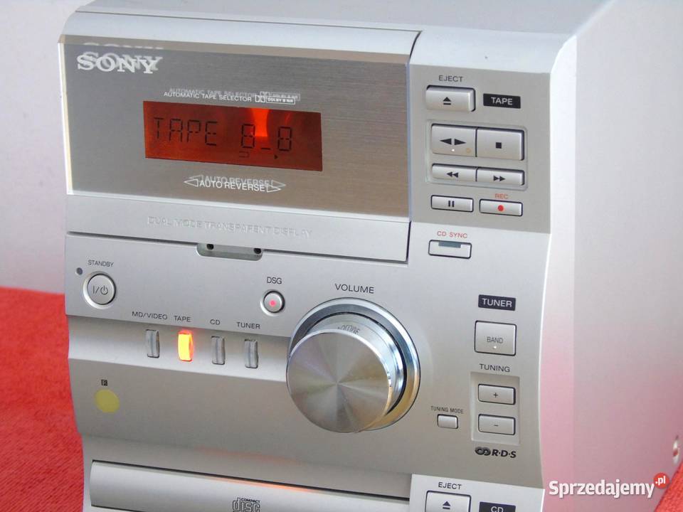 Wieża Sony CMTCP1 CD AUX Radio Mag sprawna Wieże i miniwieże Jasło sprzedam