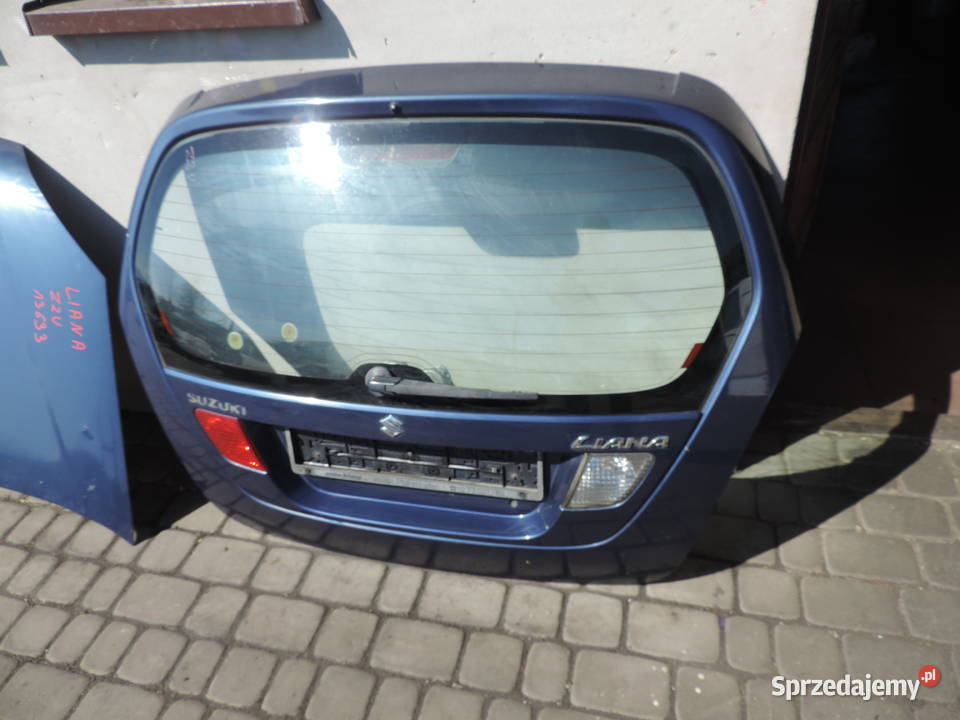 SUZUKI LIANA TYLNA KLAPA BAGAŻNIKA Z2U Nowy Sącz sprzedam