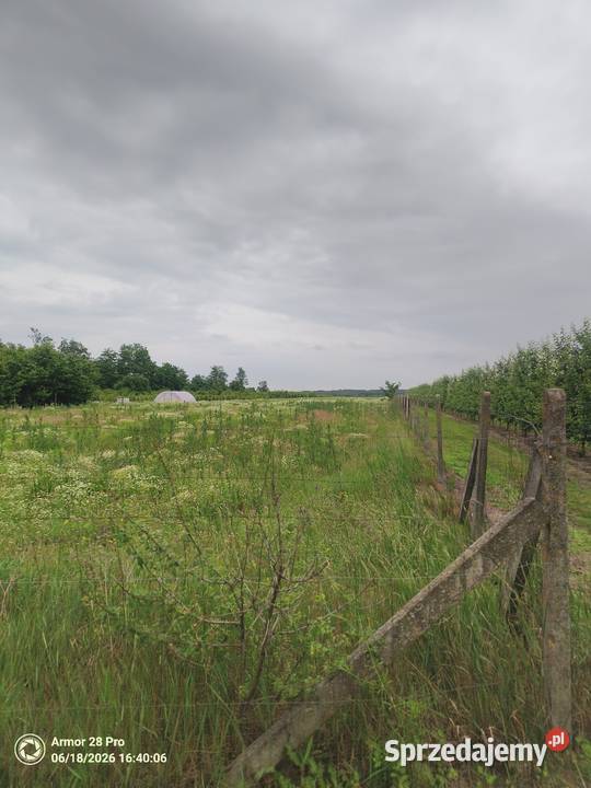 Działka rolna z możliwością zabudowy woda Wierzchy