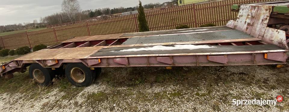 Naczepa niskopodwoziowa Końskie