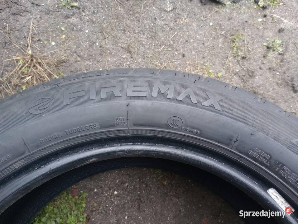 19555R15 Firemax 2021r Dwie Opony Letnie 7mm Włocławek sprzedam