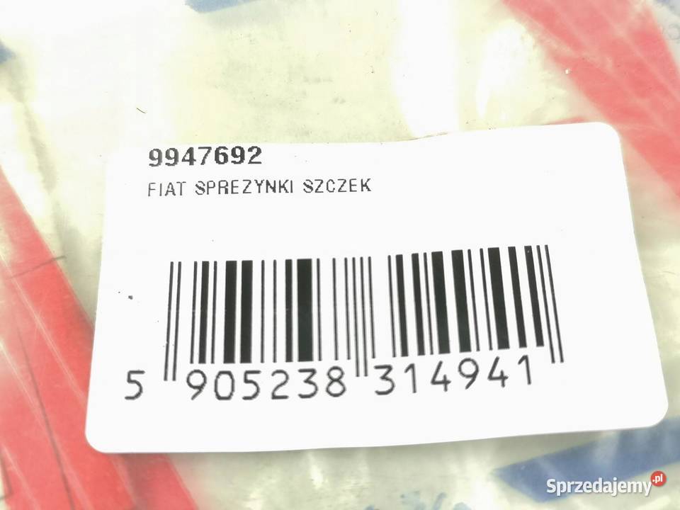 SPRĘŻYNY SZCZĘK HAMULCOWYCH FIAT BRAVA BRAVO sprzedam