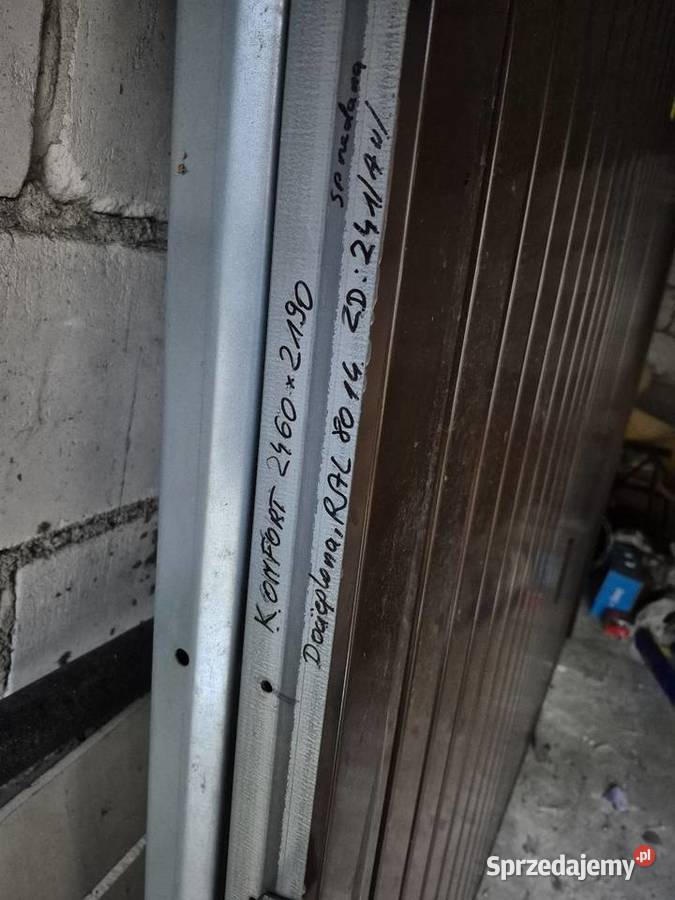 Brama garażowa uchylna wisniowski nowa Lubartów