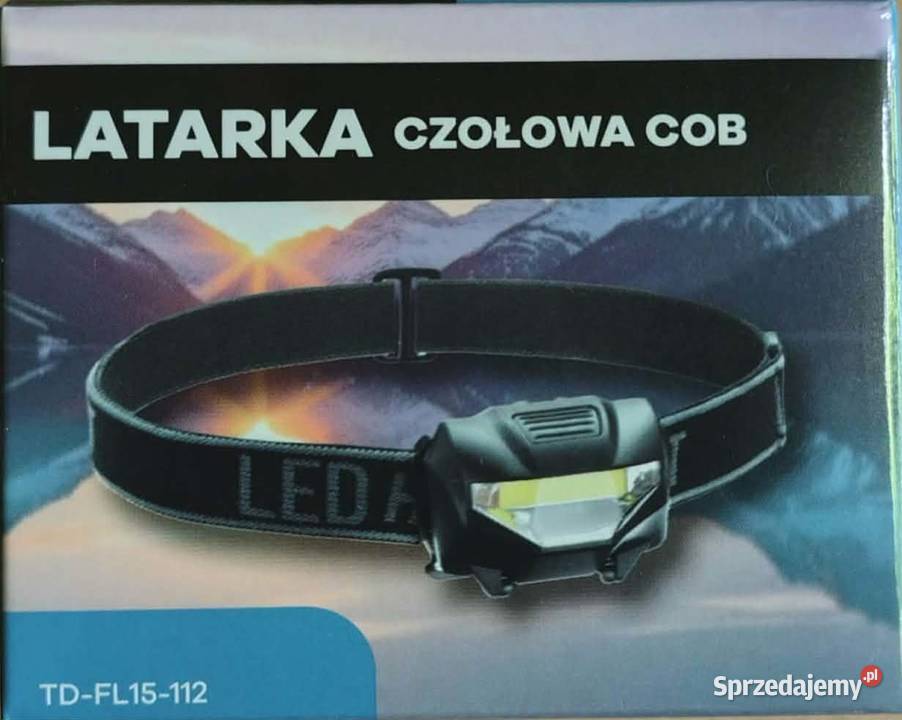 Latarka czołowa COB TDFL15112 śląskie