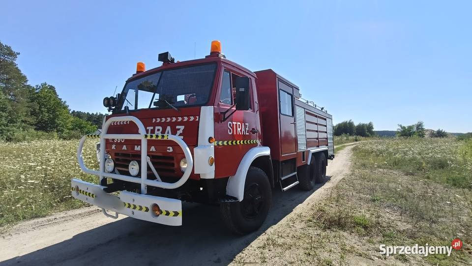 Kamaz GCBA 632 BONEX specjalny pożarniczy Specjalne pomorskie Babilon