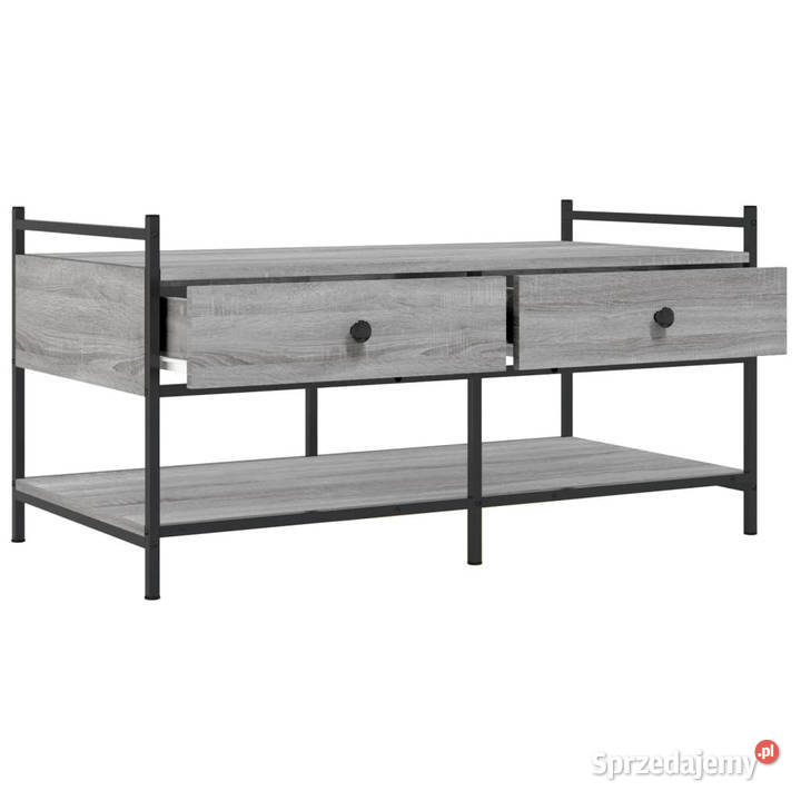 Stolik kawowy szary dąb sonoma 99x50x50 WM833963 mazowieckie