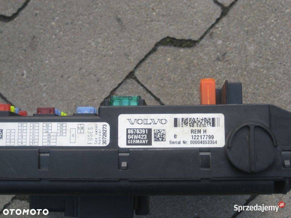 volvo s60 v70 s80 24 tdi 163 moduł sterownik rem Rakoniewice