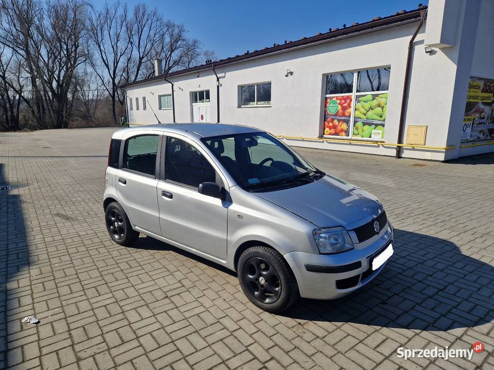 Fiat Panda 11 z gazem lpg 2008r wspomaganie klimatyzacja