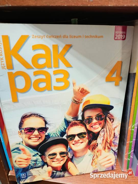 Kak raz 4 ćwiczenia najtańsze książki językowa Warszawa